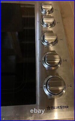 Blue Star 36 Induction Electric Glass Cooktop / Stovetop TESTING VIDEO READ