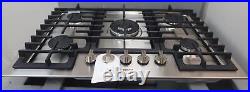 Bosch 30 5 Sealed Burners Dual-Ring Power 800 Series Gas Cooktop NGM8058UC