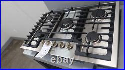 Bosch 30 5 Sealed Burners Dual-Ring Power 800 Series Gas Cooktop NGM8058UC