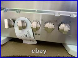 Bosch 30 500 Series Red LED Light 5 Sealed Burners Gas Cooktop NGM5059UC