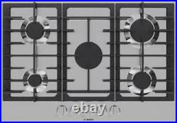 Bosch 300 Series 30 Low-Profile Design 5 Sealed Burners Gas Cooktop NGM3050UC