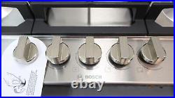Bosch 300 Series 30 Low-Profile Design 5 Sealed Burners Gas Cooktop NGM3050UC