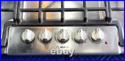 Bosch 36 5-Burner Stainless Steel Gas Cooktop Range / NGM8654UC