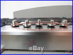 Bosch 36 5 Sealed Burners Low Profile Metal Knobs Natural Gas Cooktop NGM8655UC