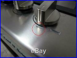 Bosch 36 5 Sealed Burners Low Profile Metal Knobs Natural Gas Cooktop NGM8655UC