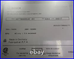 Bosch 800 Series NET8669SUC 36 Inch Electric Cooktop with 5 Elements