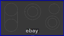Bosch 800 Series NET8669UC 36 5 Element Electric Frameless Cooktop