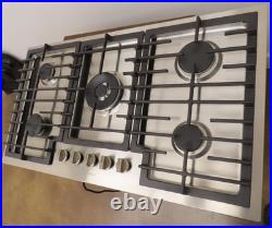 Bosch 800 Series NGM8659UC 36 Built-In Gas Cooktop with 5 Sealed Burners