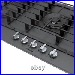 Bosch Benchmark Series 30 Grey Tempered Glass Gas Cooktop NGMP077UC