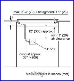 Bosch Benchmark Series 36 5 Elements Induction Smart Cooktop NITP660UC