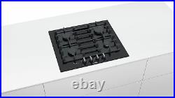 Bosch Gas Hob 23 5/8in Autark Glass Cooktop Gas Range Black Gas Cooktop New 4