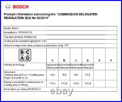 Bosch Induktionskochfeld 60cm autark Bratsensor Plus Timer Bräterzone Kombizone