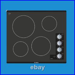 Bosch NEM5466UC 500 Series 24 Inch Electric Cooktop with Knobs