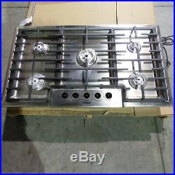Bosch NGM5655UC 36 Gas Cooktop 5 Burners (Knobs & Burner Covers not included)