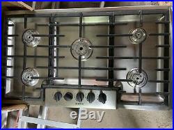 Bosch NGM5655UC 500 36 Stainless Steel Gas Burner Cooktop