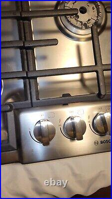 Bosch NGM8055UC /02 Series 30 Stainless Steel 5 Sealed Burner Gas Cooktop- Used