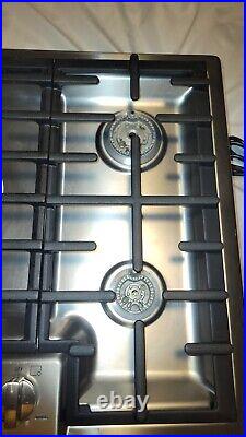 Bosch NGM8055UC /02 Series 30 Stainless Steel 5 Sealed Burner Gas Cooktop- Used