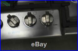Bosch NGM8055UC 31 Stainless 5 Burner Gas Cooktop NOB #33585 CLW
