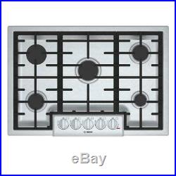 Bosch NGM8056DD 30 Stainless 5-Burner Gas Cooktop