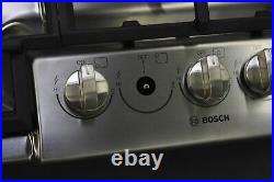 Bosch NGM8056UC 30 Stainless 5-Burner Gas Cooktop NOB #47222 HRT