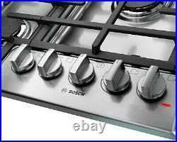 Bosch NGM8065UC 30 800 30 5 Burners Stainless Steel Gas/Liquid Propane Cooktop