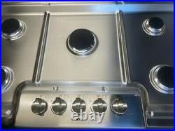 Bosch NGM8655UC 800 36 5 Burners Stainless Steel Gas Cooktop Stainless Steel