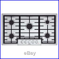 Bosch NGM8655UC 800 36 Stainless Steel Gas Sealed Burner Cooktop