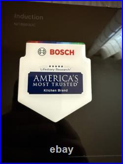 Bosch NIT8660UC 36 800 Series Induction Cooktop Black Frameless Open Box