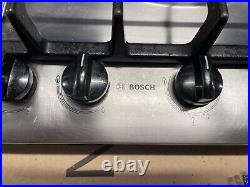 Bosch PGL985UC Stainless Steel 110V Powered Gas Cooktop Used Condition
