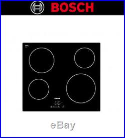 Bosch PKE611B17E Electric Built-in Ceramic Kitchen Hob Black Frame-less design