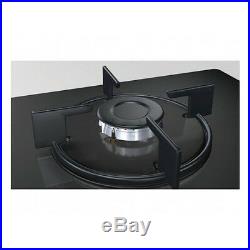 Bosch POP6B6B10 Built-in 60cm Black Glass Kitchen Gas Hob 2 year guarantee