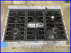 Bosch RGM8658UC 36 in. Gas Cooktop in Stainless Steel with 6-Burners