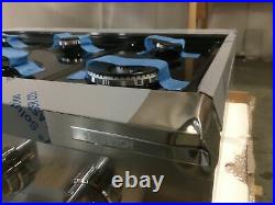 Bosch RGM8658UC 800 Series 36 Gas Slide-In Cooktop with 6 Sealed Burners