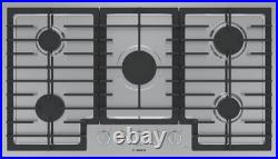 Bosch Stainless Steel 500 Series 36 Gas Cooktop NGM5658UC Bosch Stainless Steel 500 Series 36 Gas Cooktop NGM5658UC