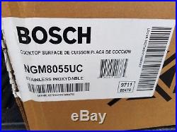 Bosh Gas Cooktop 5 Burner 30 Inch Ngm8055uc New In Box