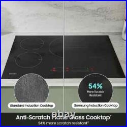 Brand New Samsung 30 Black Smart Induction Cooktop Wi-Fi Anti-Scratch Matte