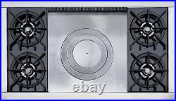 Brand New Wolf 48 Gas Cooktop with French Top Model RT484F