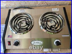 BroilKing Broil King PR-D1 Double Burner Buffet Range Hot Plate Cooktop