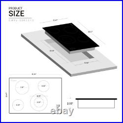 Built-In 30-in 4 Elements Smooth Surface (Radiant) Black Electric Cooktop