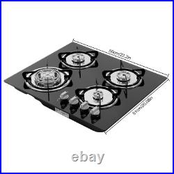 Built-in 4 Burner Gas Stove Gas Cooktop 23.2 Inch Gas Stove Top aluminum alloy Built-in 4 Burner Gas Stove Gas Cooktop 23.2 Inch Gas Stove Top aluminum alloy