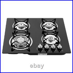 Built-in 4 Burner Gas Stove Gas Cooktop 23.2 Inch Gas Stove Top aluminum alloy Built-in 4 Burner Gas Stove Gas Cooktop 23.2 Inch Gas Stove Top aluminum alloy