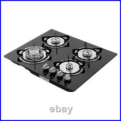 Built-in 4 Burner Gas Stove Gas Cooktop 23.2 Inch Gas Stove Top aluminum alloy