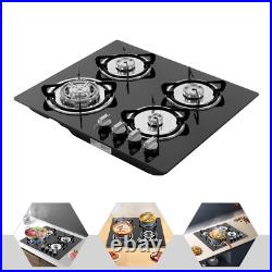 Built-in 4 Burner Gas Stove Gas Cooktop 23.2 Inch Gas Stove Top aluminum alloy