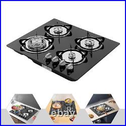 Built-in 4 Burner Gas Stove Gas Cooktop 23.2 Inch Gas Stove Top aluminum alloy