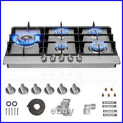 Built-in Gas Cooktop 30 inch with 5 Burner Cooktop in Stainless Steel Stovet