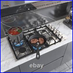CASAINC 30/36 in Gas Cooktop Stainless Steel 4/6 Burners LP Conversion Kit CSA