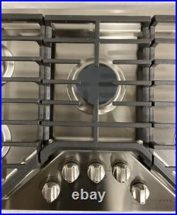 Cafe CGP70362NS1 36 Gas Cooktop 5 Sealed Burners (READ)