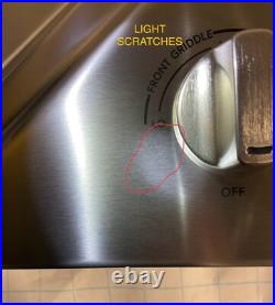 Cafe CGP70362NS1 36 Gas Cooktop 5 Sealed Burners (READ)