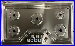 Cafe CGP70362NS1 36 Gas Cooktop 5 Sealed Burners (READ)