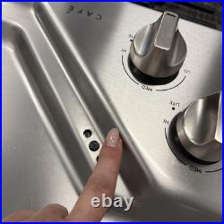 Cafe CGP70362NS1 Natural Gas Cooktop with 5 Sealed Cooktop Burners